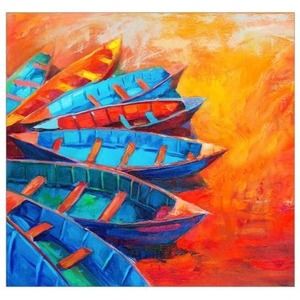 DIY 5D Diamond Painting Kit, Boats